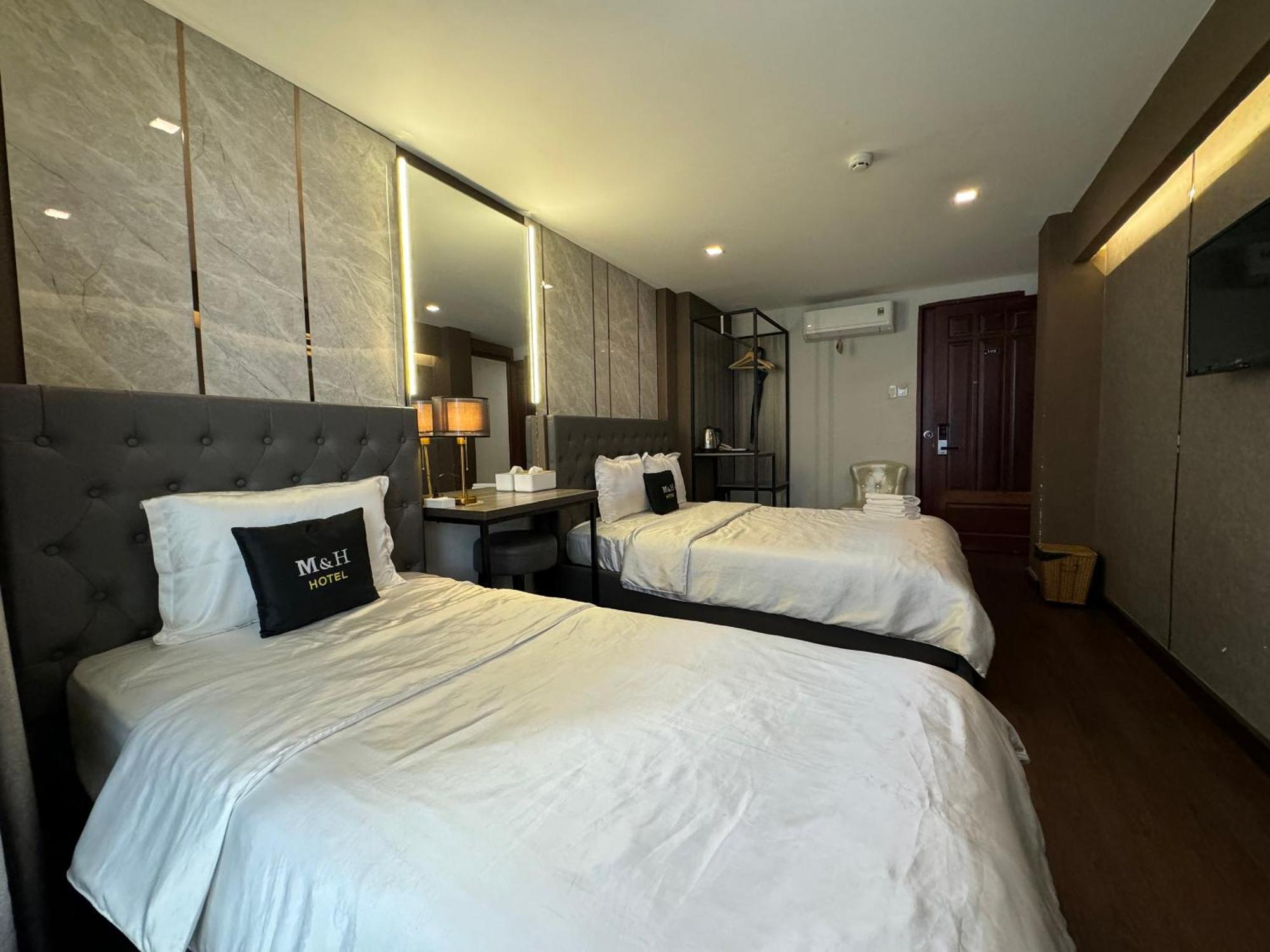 M&H Hotel Cidade de Ho Chi Minh Exterior foto