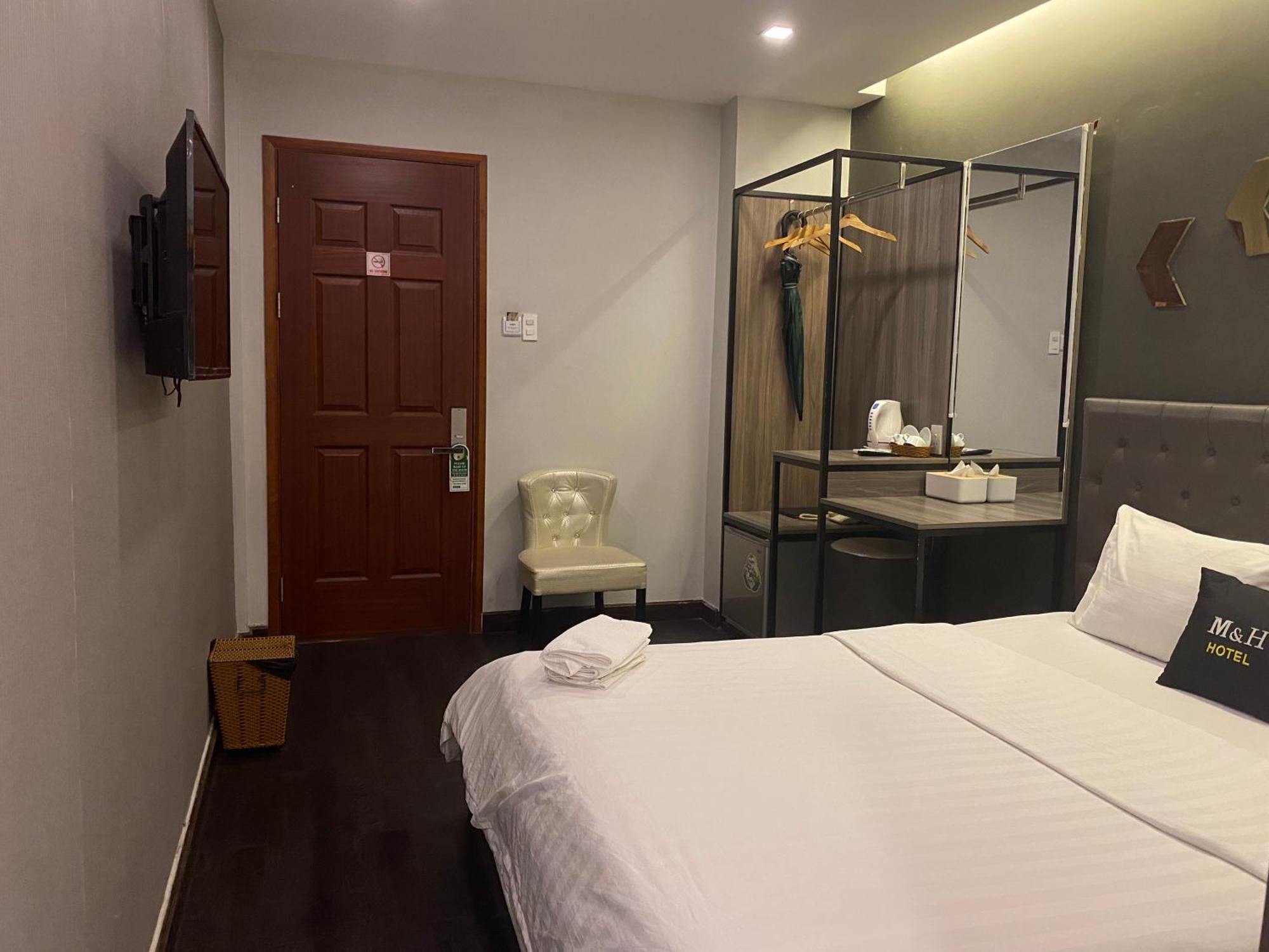 M&H Hotel Cidade de Ho Chi Minh Exterior foto