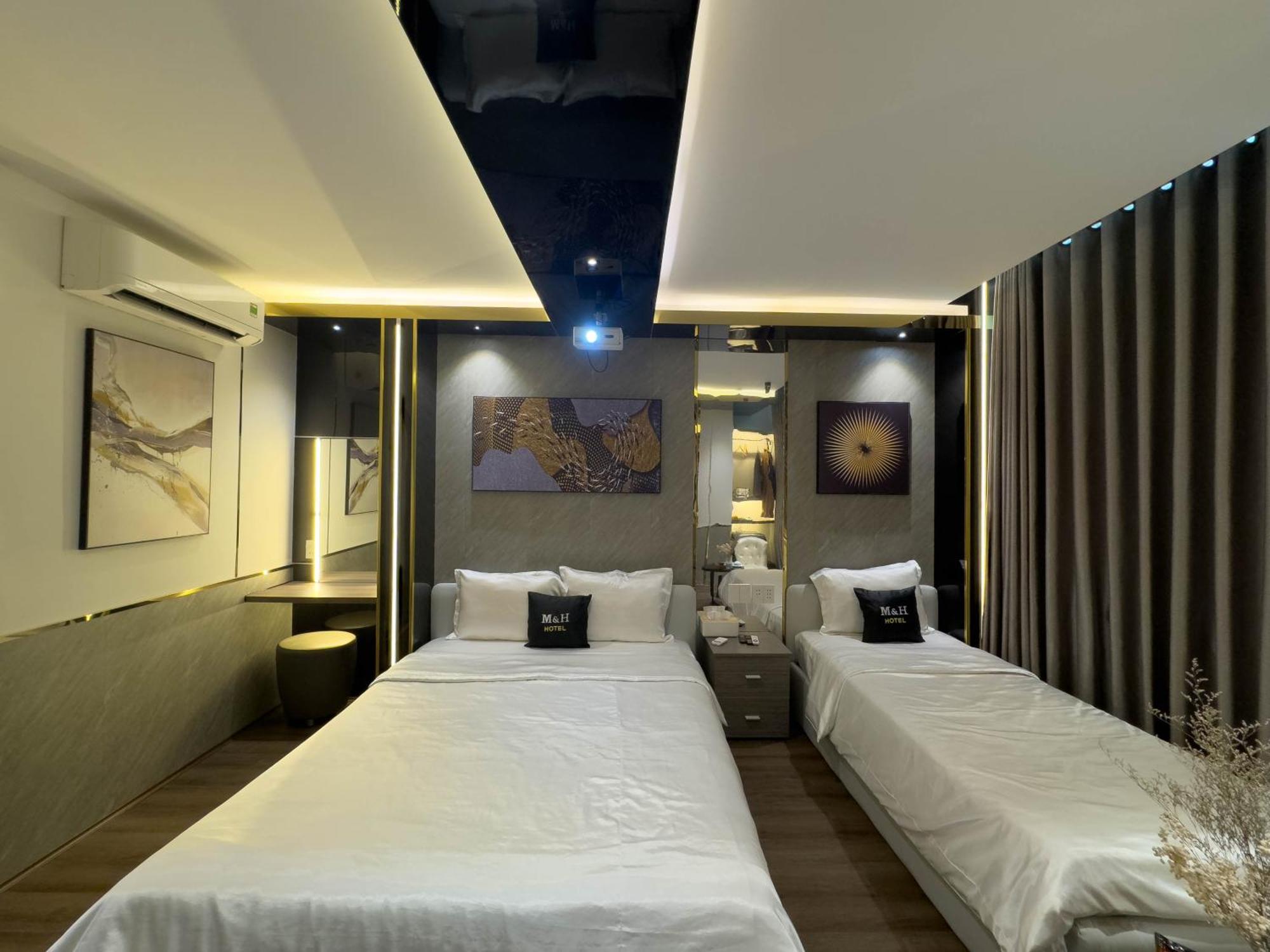 M&H Hotel Cidade de Ho Chi Minh Exterior foto