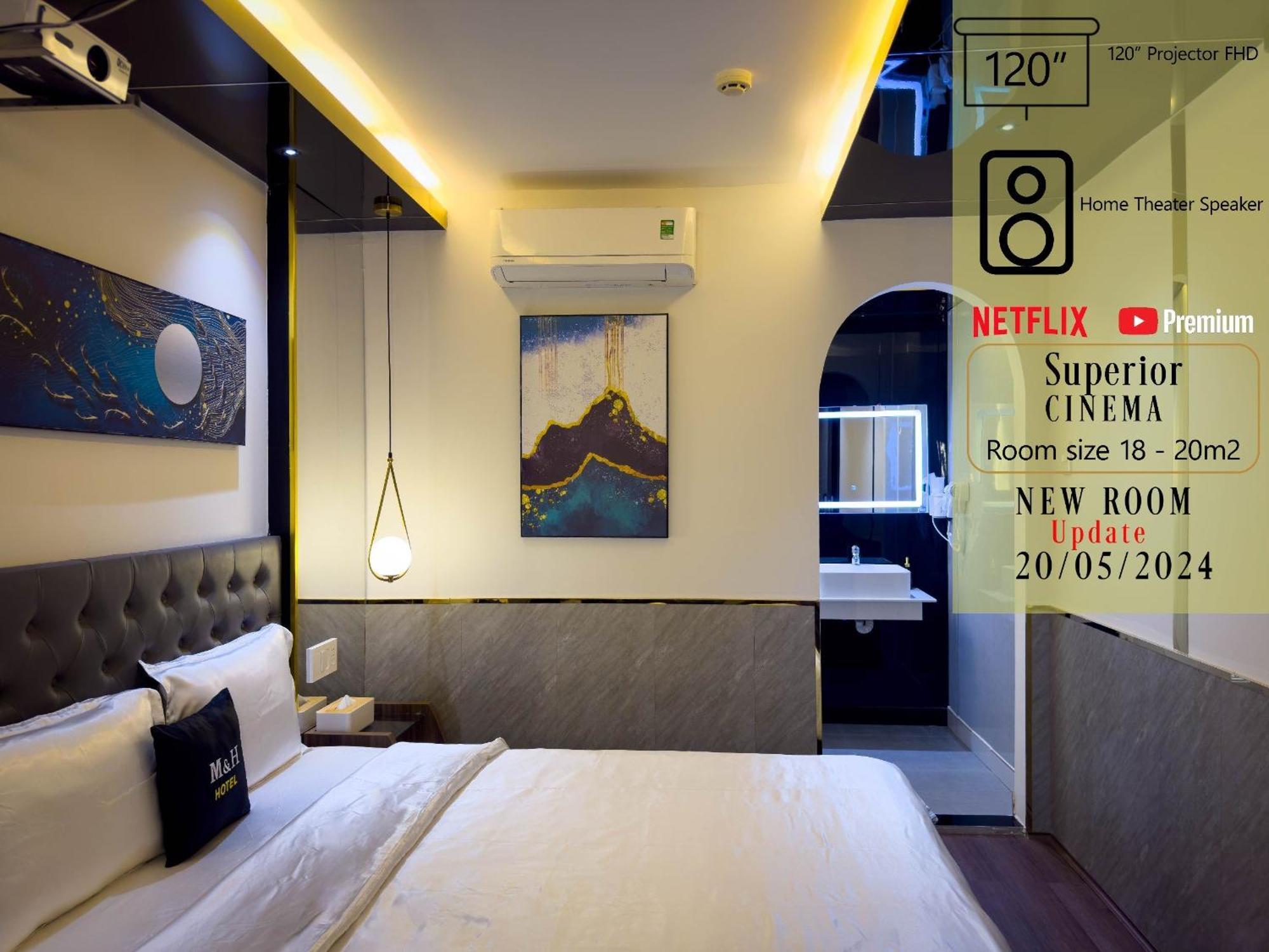 M&H Hotel Cidade de Ho Chi Minh Exterior foto