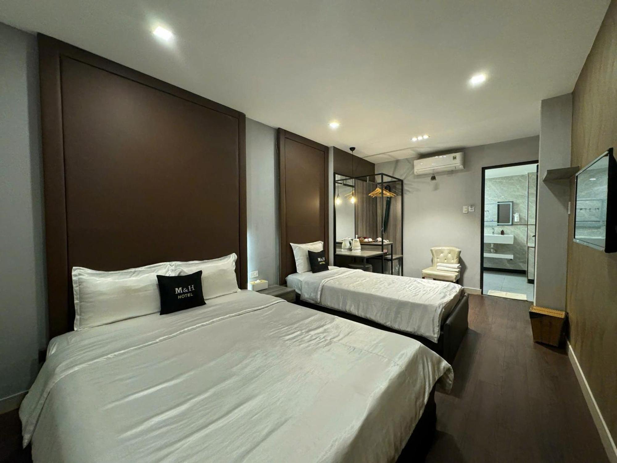 M&H Hotel Cidade de Ho Chi Minh Exterior foto
