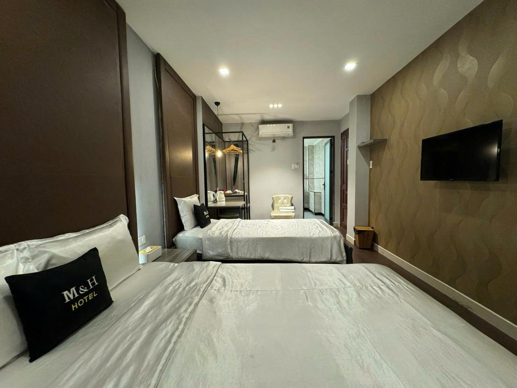 M&H Hotel Cidade de Ho Chi Minh Exterior foto
